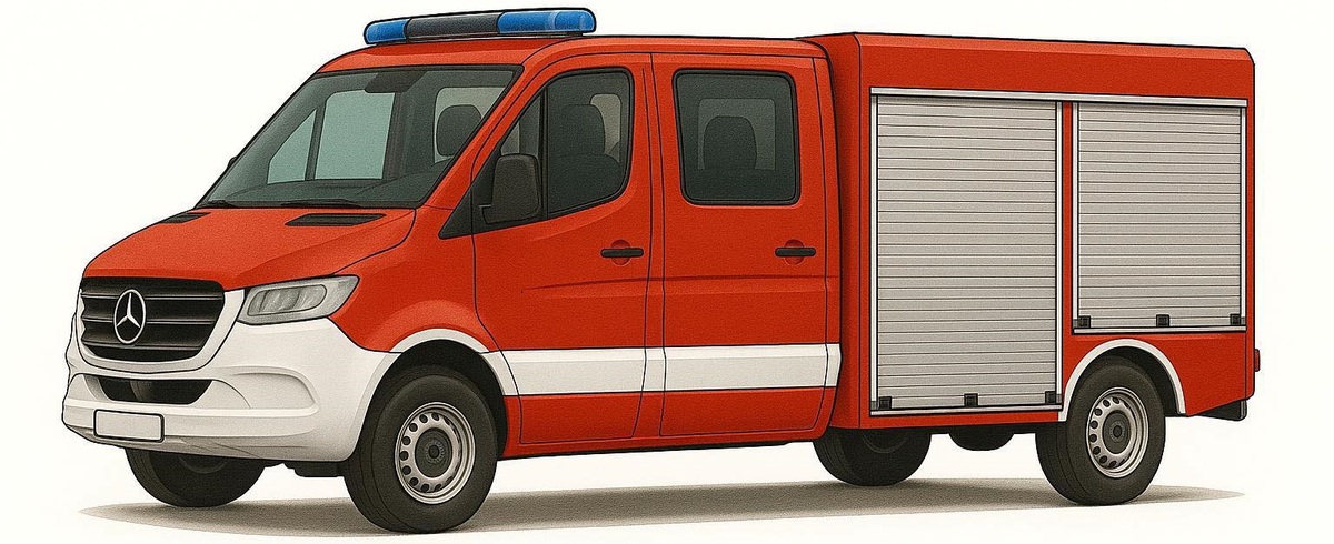 Lekki pojazd <u>ratowniczo -  gaśniczy</u>